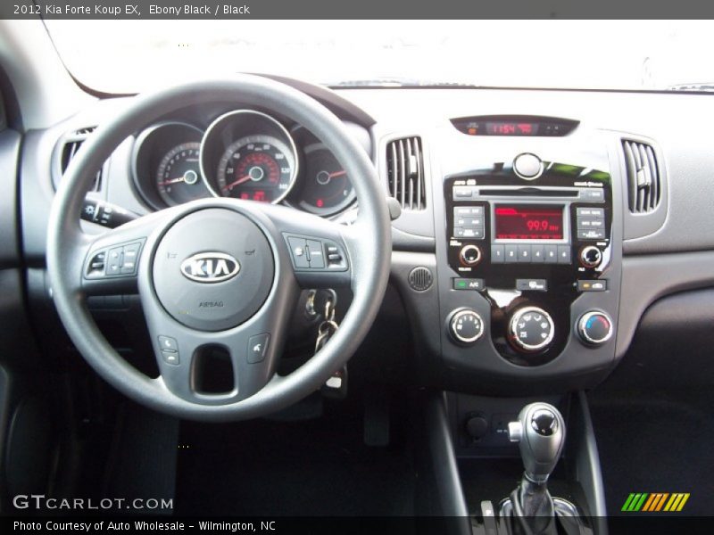 Ebony Black / Black 2012 Kia Forte Koup EX