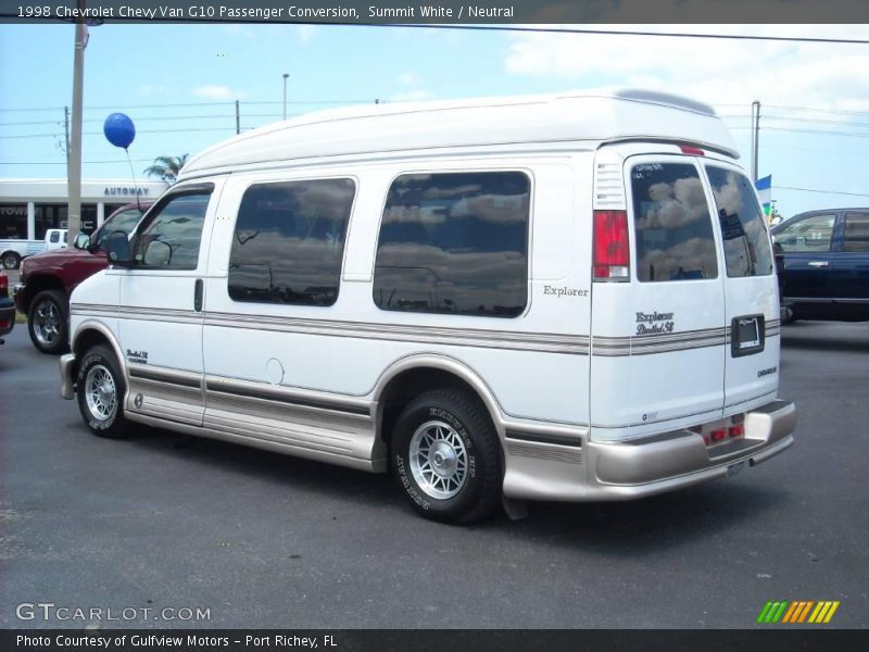 Summit White / Neutral 1998 Chevrolet Chevy Van G10 Passenger Conversion