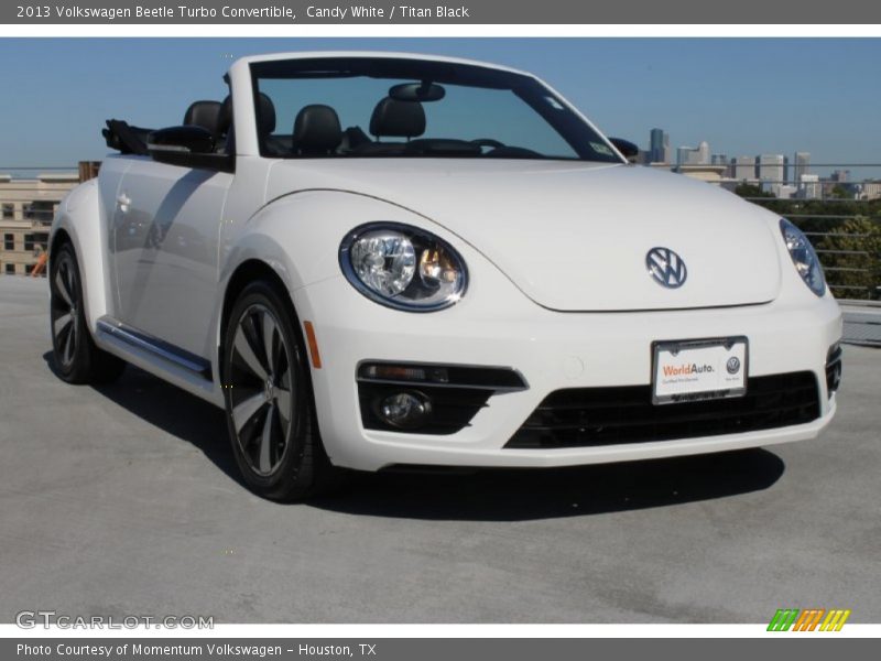 Candy White / Titan Black 2013 Volkswagen Beetle Turbo Convertible