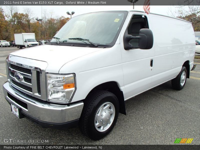 Oxford White / Medium Flint 2011 Ford E Series Van E150 XLT Cargo