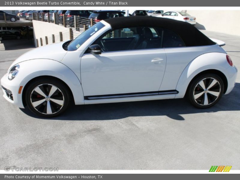 Candy White / Titan Black 2013 Volkswagen Beetle Turbo Convertible