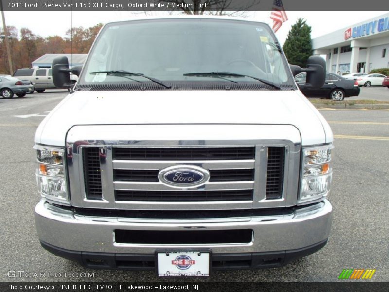 Oxford White / Medium Flint 2011 Ford E Series Van E150 XLT Cargo
