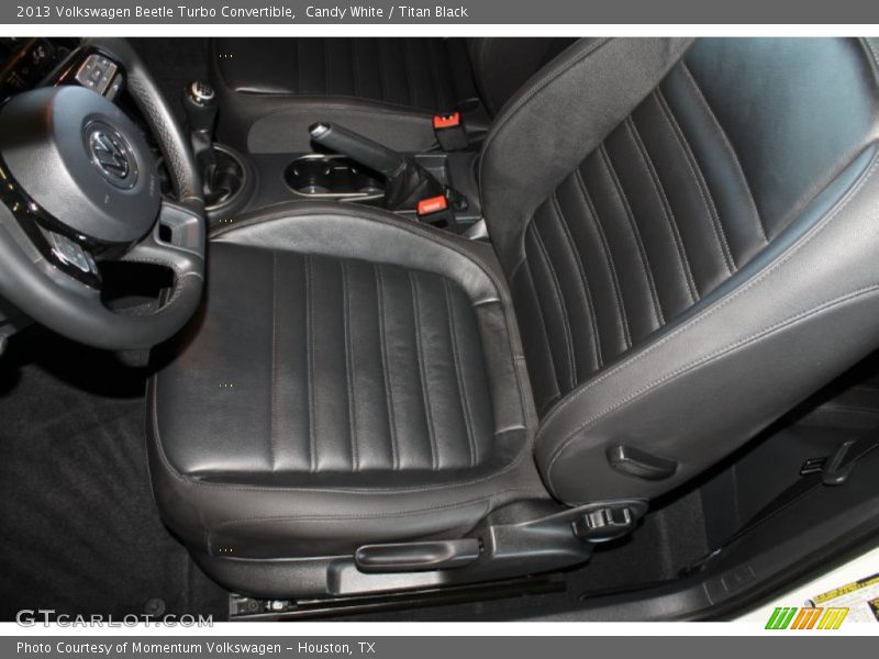 Candy White / Titan Black 2013 Volkswagen Beetle Turbo Convertible