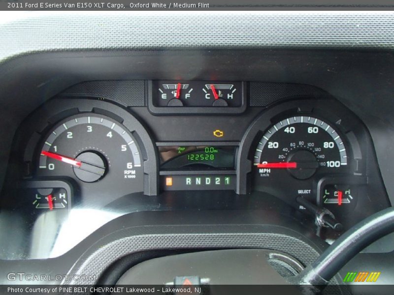 Oxford White / Medium Flint 2011 Ford E Series Van E150 XLT Cargo