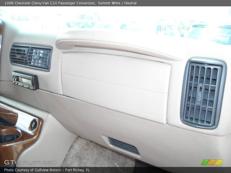 Summit White / Neutral 1998 Chevrolet Chevy Van G10 Passenger Conversion