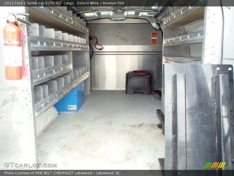Oxford White / Medium Flint 2011 Ford E Series Van E150 XLT Cargo