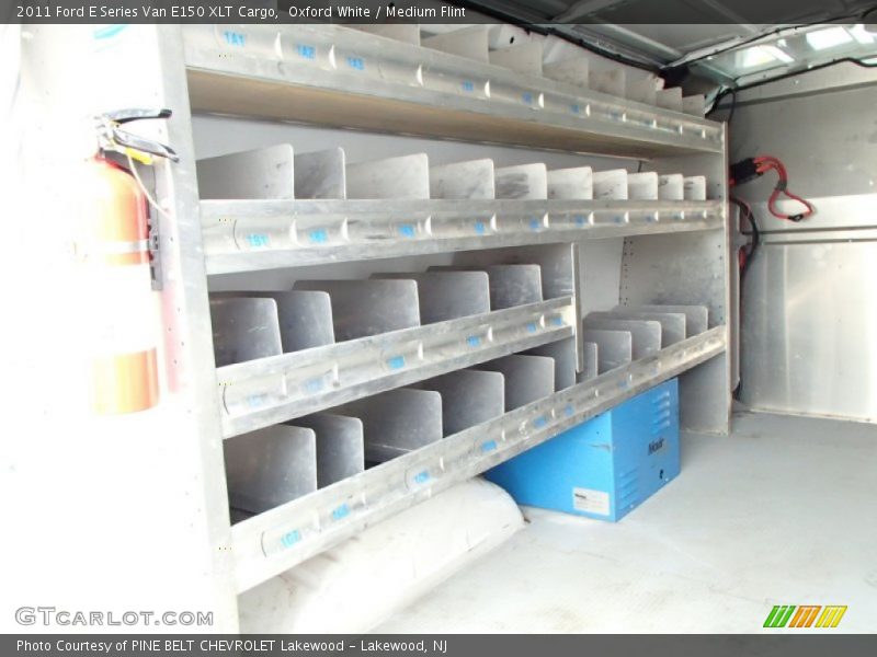Oxford White / Medium Flint 2011 Ford E Series Van E150 XLT Cargo