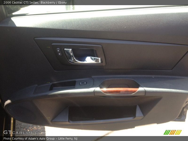 Blackberry / Ebony 2006 Cadillac CTS Sedan