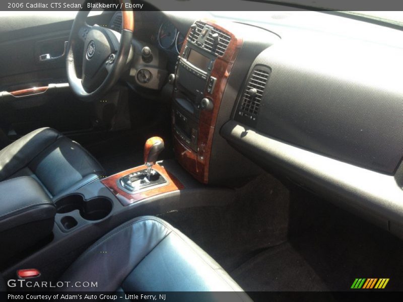 Blackberry / Ebony 2006 Cadillac CTS Sedan