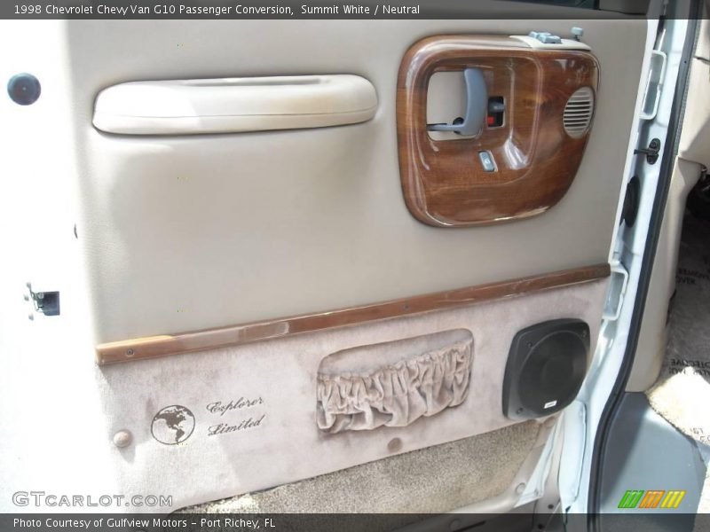 Summit White / Neutral 1998 Chevrolet Chevy Van G10 Passenger Conversion