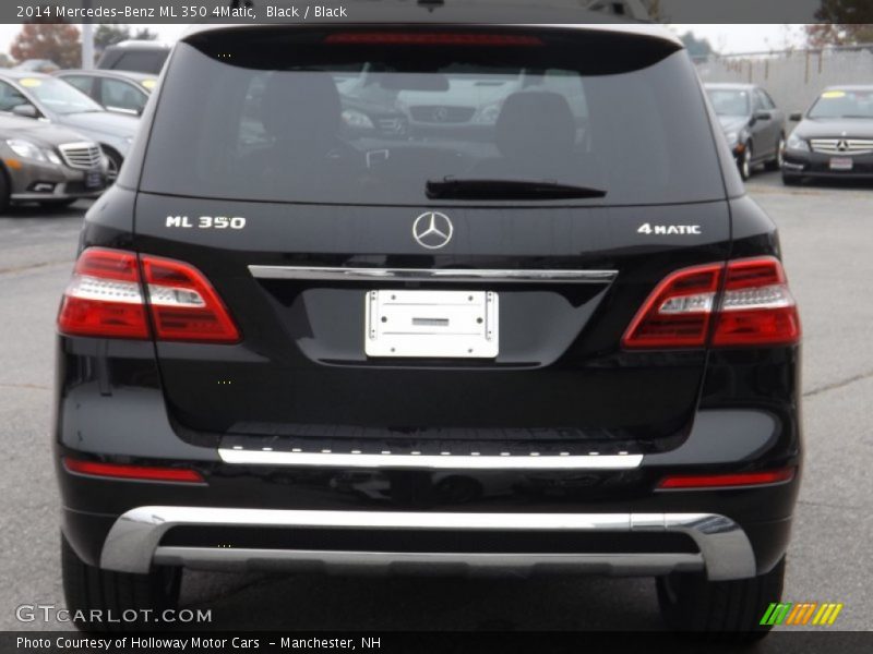 Black / Black 2014 Mercedes-Benz ML 350 4Matic