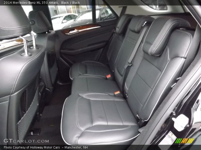 Black / Black 2014 Mercedes-Benz ML 350 4Matic