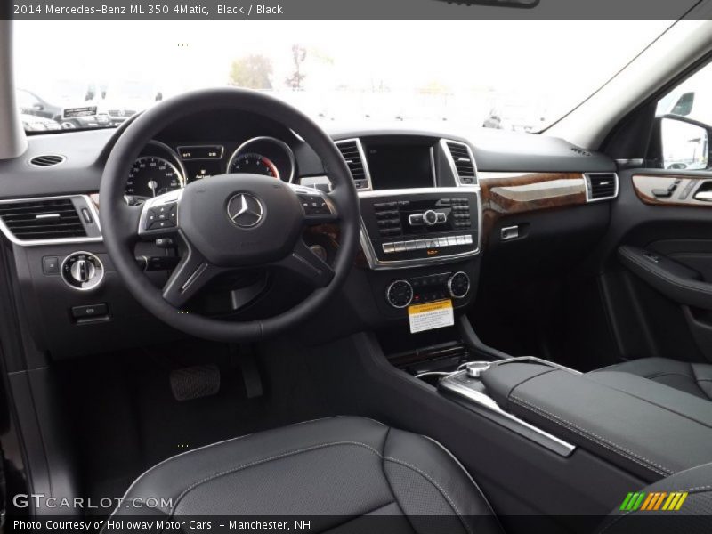 Black / Black 2014 Mercedes-Benz ML 350 4Matic
