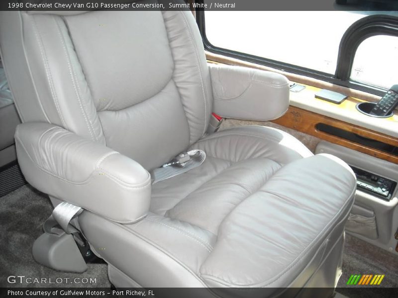 Summit White / Neutral 1998 Chevrolet Chevy Van G10 Passenger Conversion