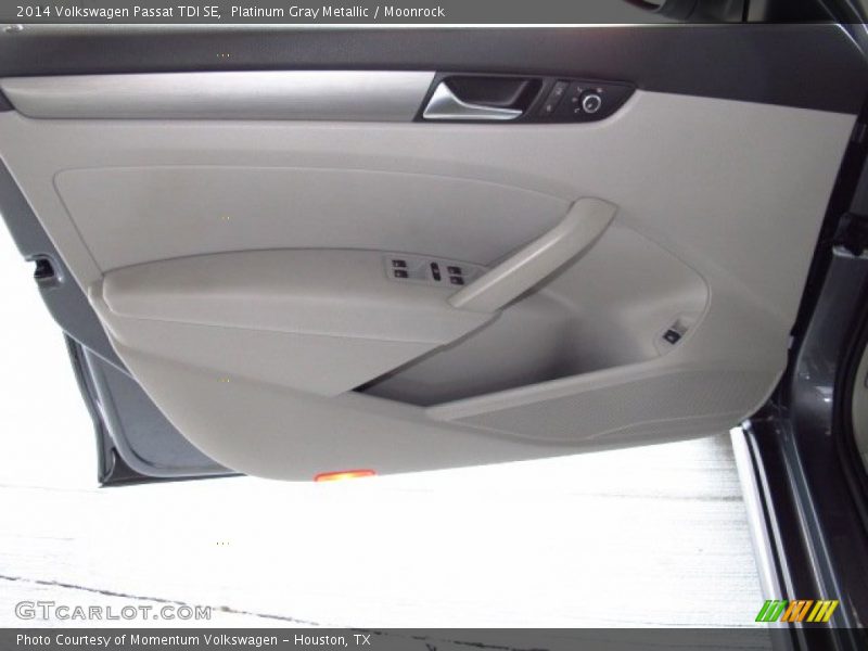 Platinum Gray Metallic / Moonrock 2014 Volkswagen Passat TDI SE
