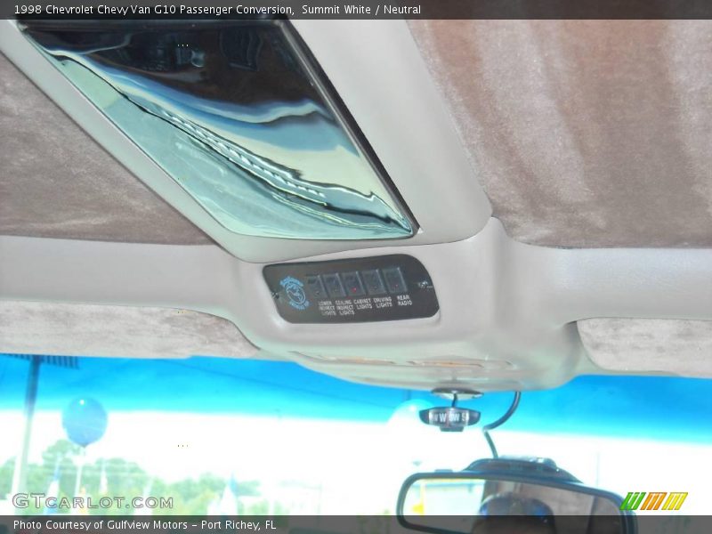 Summit White / Neutral 1998 Chevrolet Chevy Van G10 Passenger Conversion