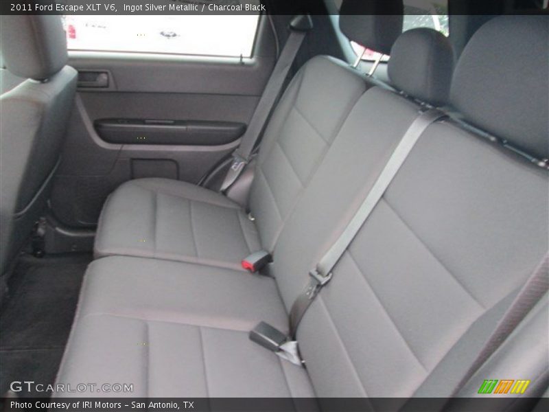 Ingot Silver Metallic / Charcoal Black 2011 Ford Escape XLT V6