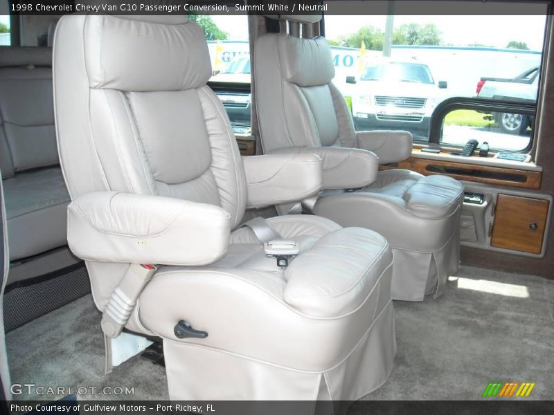 Summit White / Neutral 1998 Chevrolet Chevy Van G10 Passenger Conversion