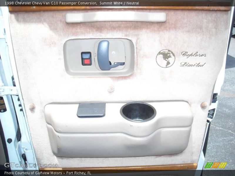 Summit White / Neutral 1998 Chevrolet Chevy Van G10 Passenger Conversion