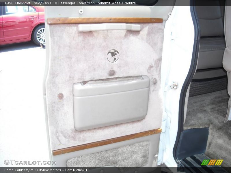 Summit White / Neutral 1998 Chevrolet Chevy Van G10 Passenger Conversion