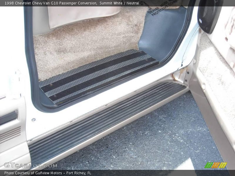 Summit White / Neutral 1998 Chevrolet Chevy Van G10 Passenger Conversion