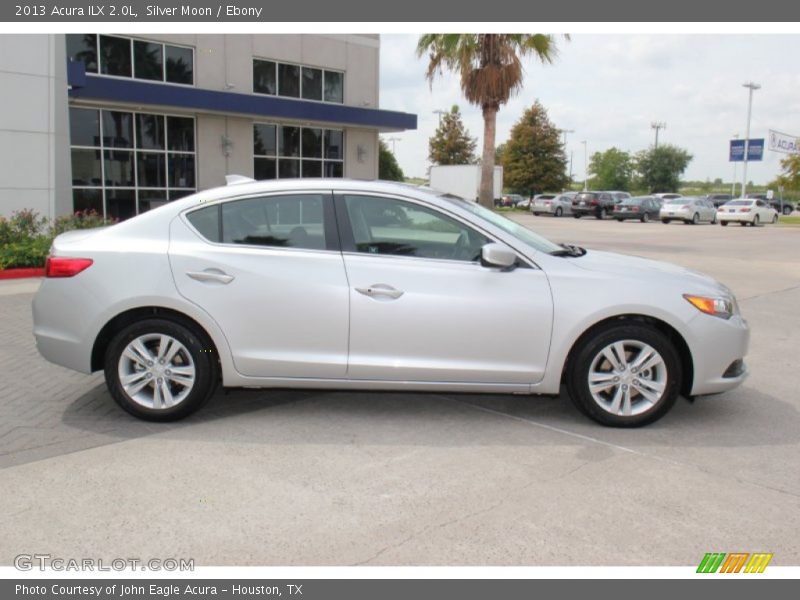 Silver Moon / Ebony 2013 Acura ILX 2.0L