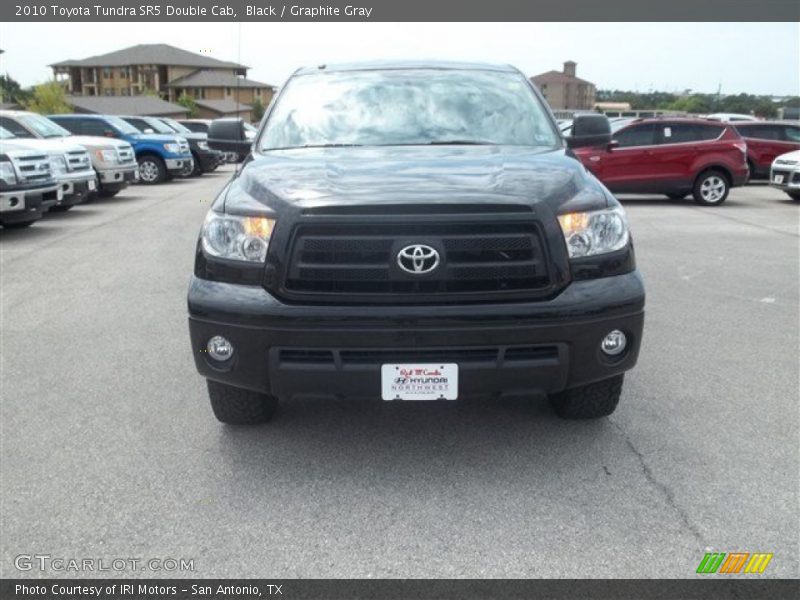 Black / Graphite Gray 2010 Toyota Tundra SR5 Double Cab