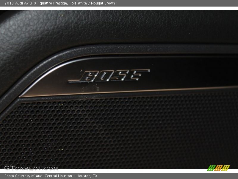 Ibis White / Nougat Brown 2013 Audi A7 3.0T quattro Prestige