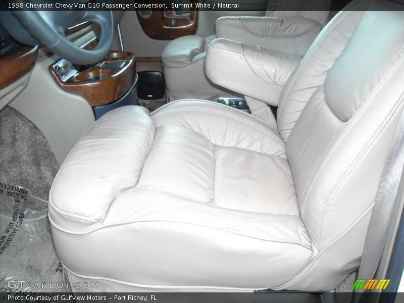 Summit White / Neutral 1998 Chevrolet Chevy Van G10 Passenger Conversion