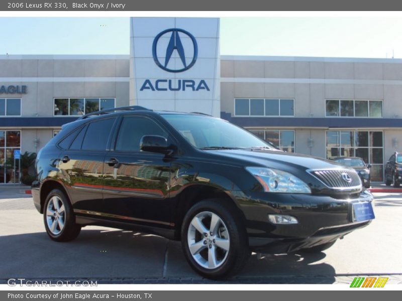 Black Onyx / Ivory 2006 Lexus RX 330
