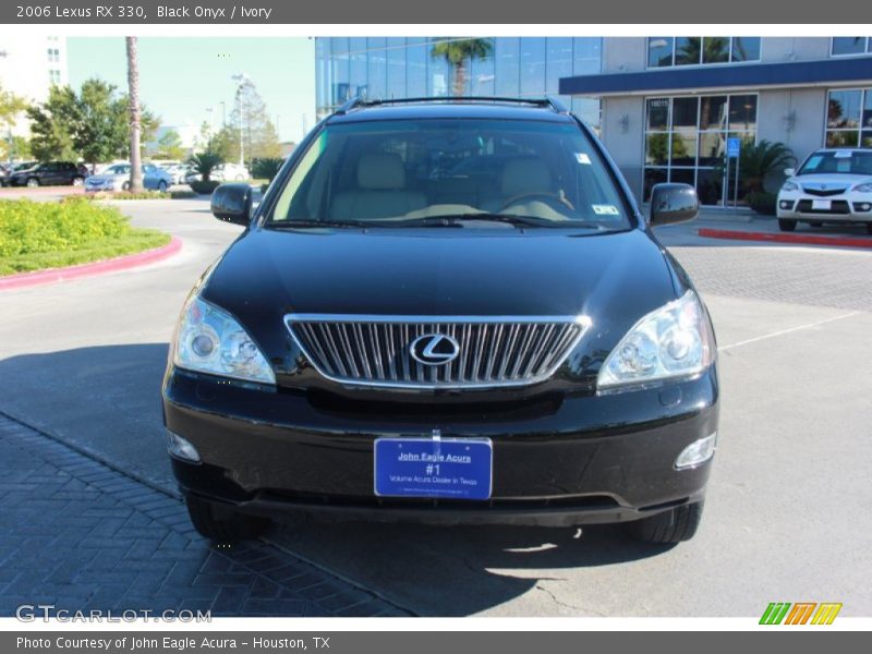 Black Onyx / Ivory 2006 Lexus RX 330
