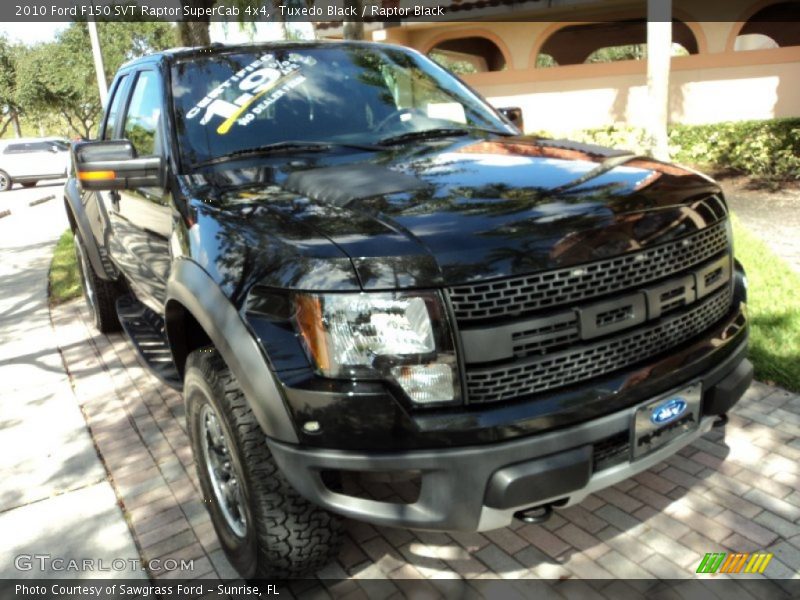 Tuxedo Black / Raptor Black 2010 Ford F150 SVT Raptor SuperCab 4x4