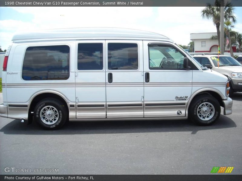 Summit White / Neutral 1998 Chevrolet Chevy Van G10 Passenger Conversion