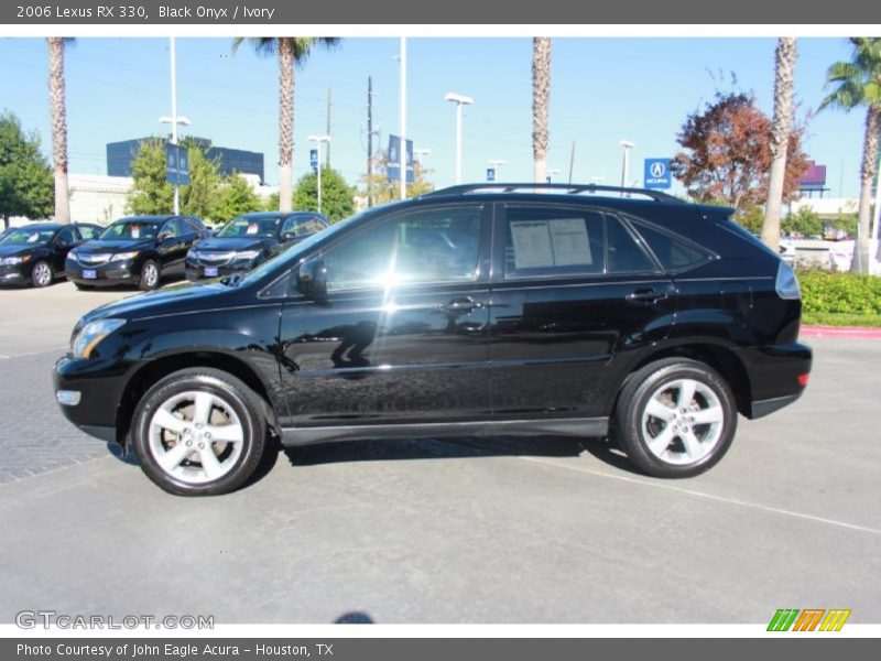 Black Onyx / Ivory 2006 Lexus RX 330