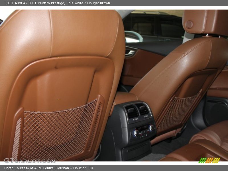 Ibis White / Nougat Brown 2013 Audi A7 3.0T quattro Prestige