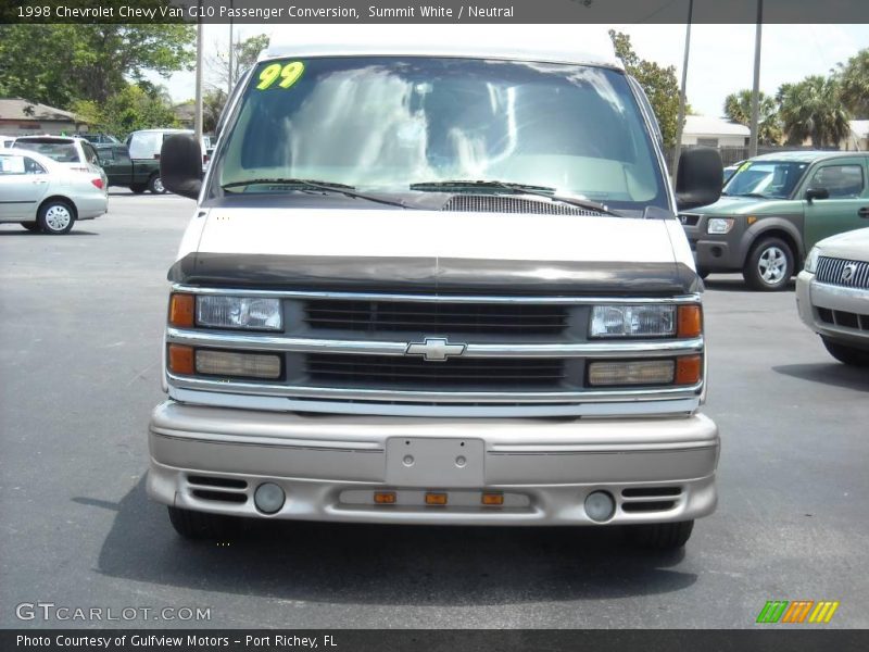 Summit White / Neutral 1998 Chevrolet Chevy Van G10 Passenger Conversion