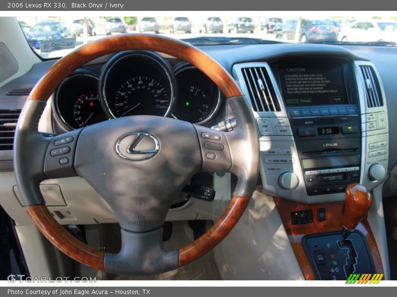 Black Onyx / Ivory 2006 Lexus RX 330