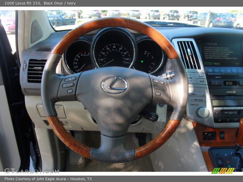Black Onyx / Ivory 2006 Lexus RX 330