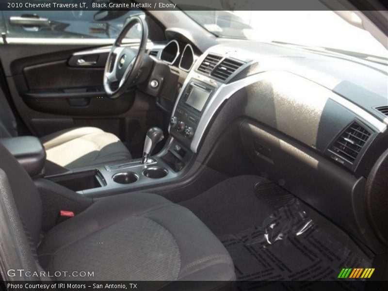 Black Granite Metallic / Ebony 2010 Chevrolet Traverse LT