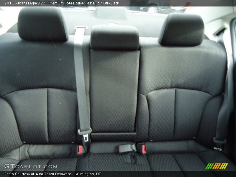 Steel Silver Metallic / Off-Black 2011 Subaru Legacy 2.5i Premium