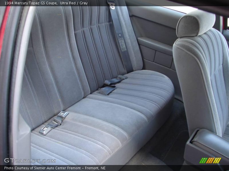 Ultra Red / Gray 1994 Mercury Topaz GS Coupe