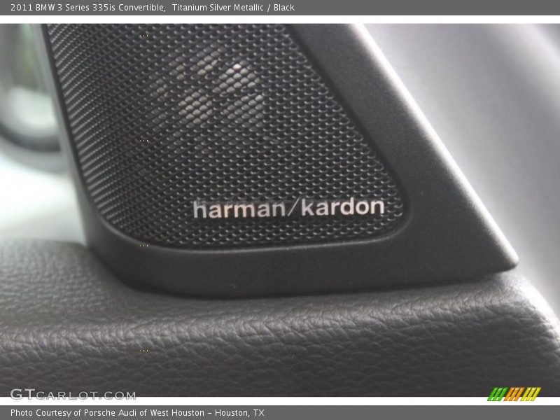 Titanium Silver Metallic / Black 2011 BMW 3 Series 335is Convertible