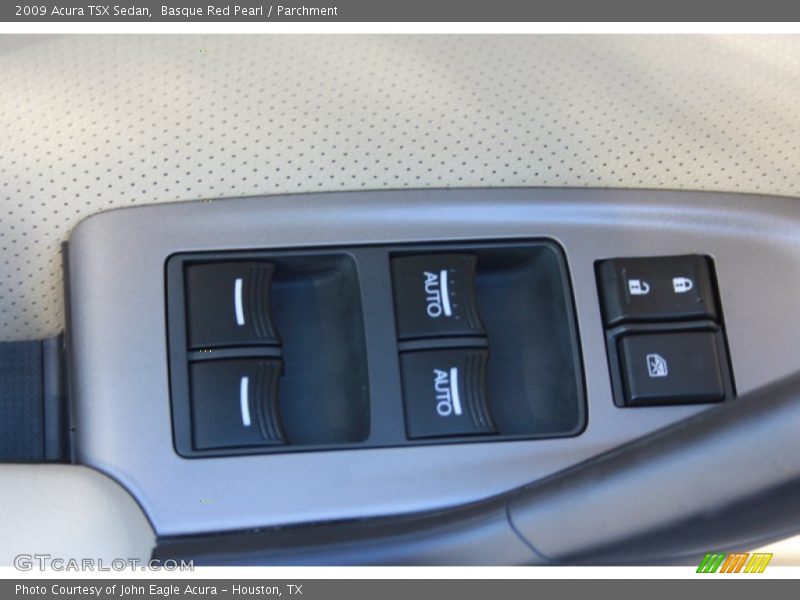 Basque Red Pearl / Parchment 2009 Acura TSX Sedan