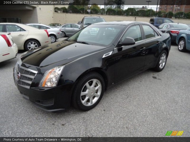 Black Raven / Ebony 2009 Cadillac CTS Sedan