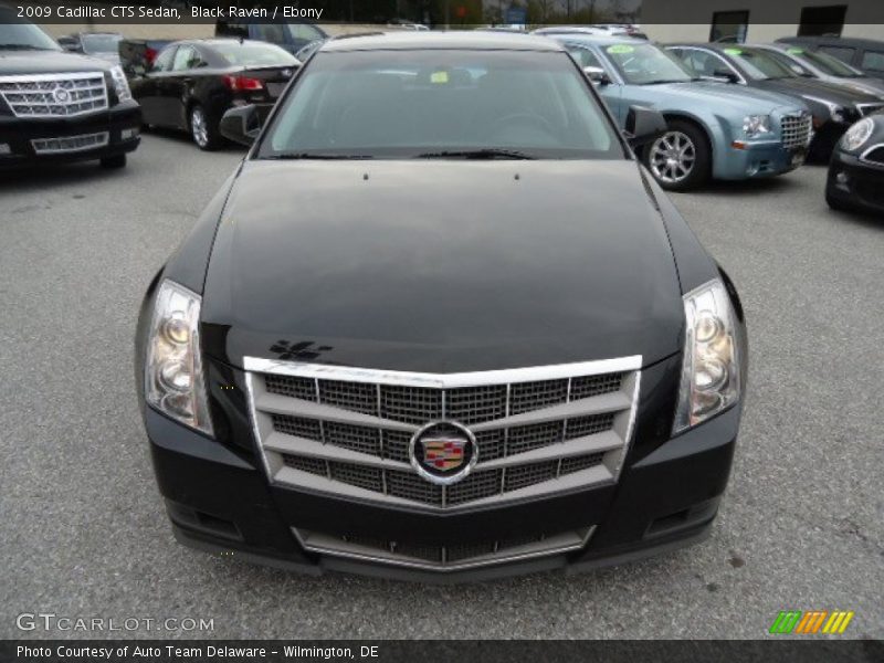 Black Raven / Ebony 2009 Cadillac CTS Sedan