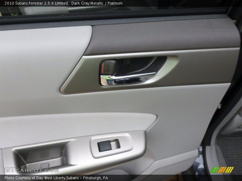 Dark Gray Metallic / Platinum 2010 Subaru Forester 2.5 X Limited