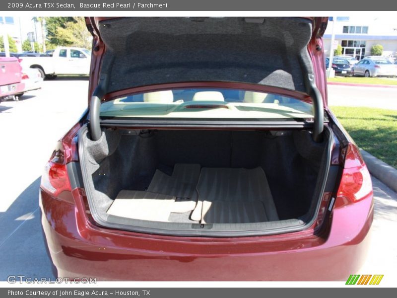 Basque Red Pearl / Parchment 2009 Acura TSX Sedan