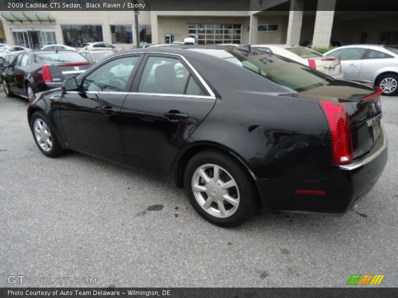 Black Raven / Ebony 2009 Cadillac CTS Sedan
