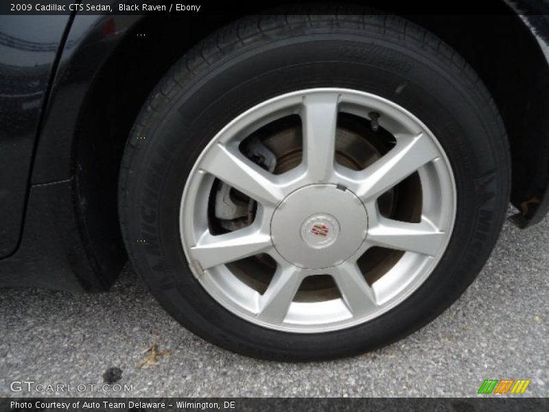 Black Raven / Ebony 2009 Cadillac CTS Sedan