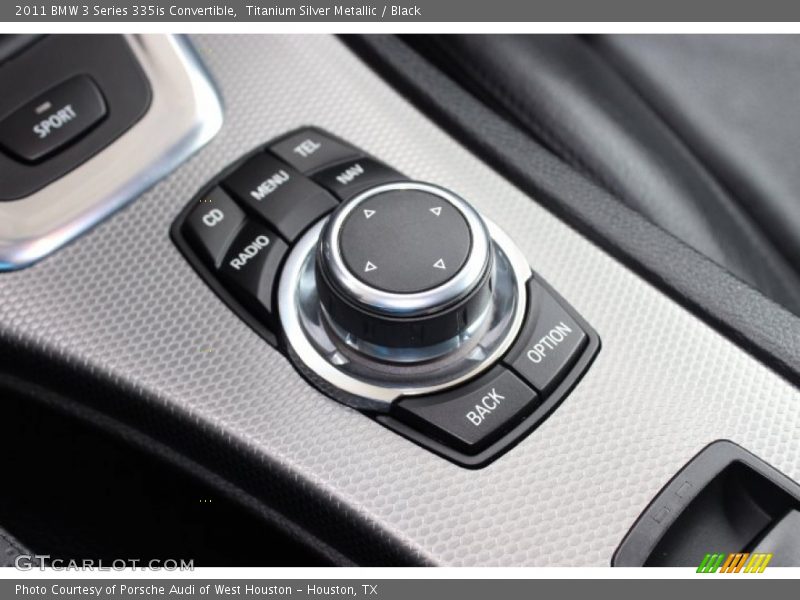 Titanium Silver Metallic / Black 2011 BMW 3 Series 335is Convertible